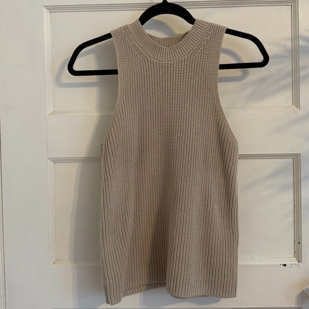 Ann Taylor Woven Mock Top